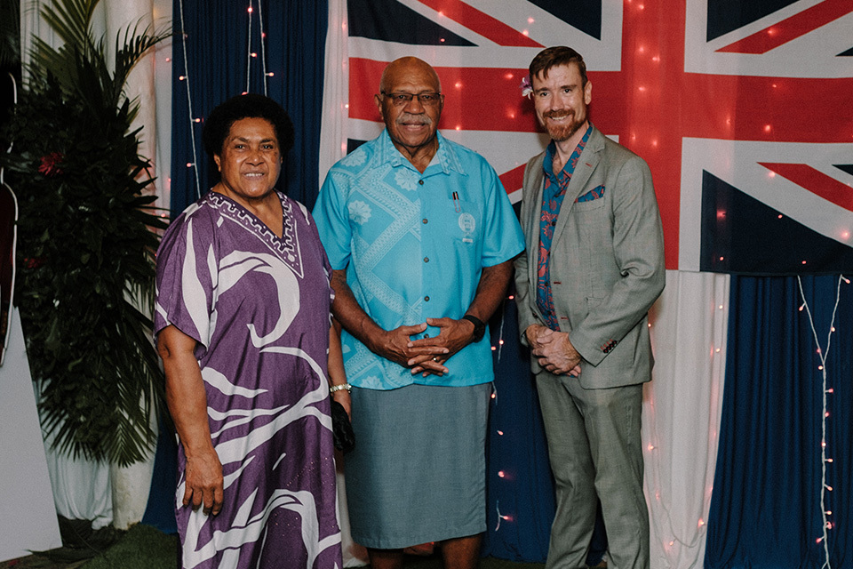 British High Commission Suva celebrates the Kings birthday