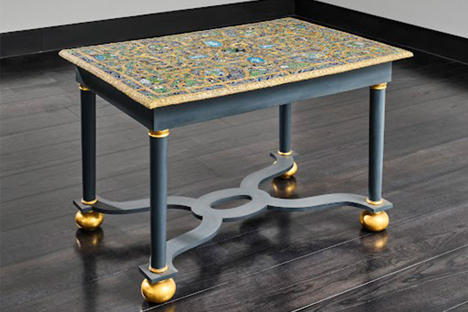 Exquisite table top once owned by Louis XIV at risk of leaving the UK