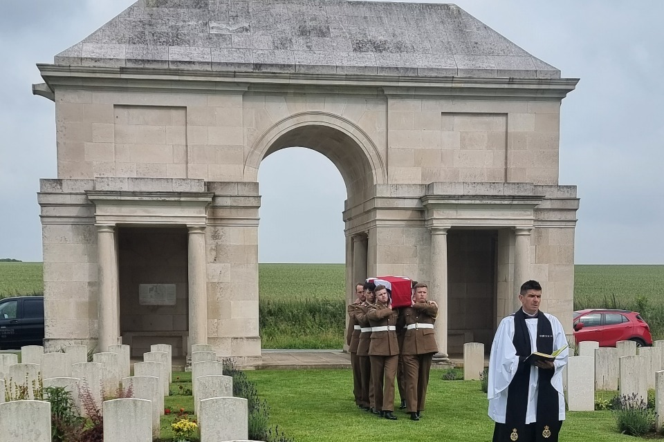 World War One Soldiers Buried in France