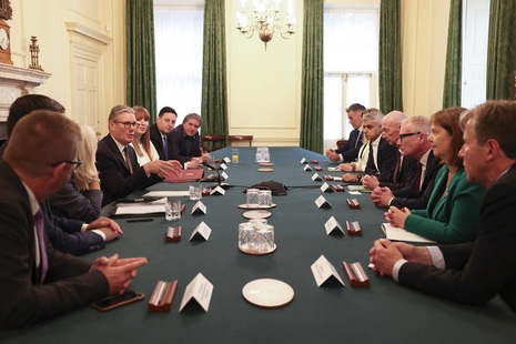  Prime Minister Keir Starmer and Deputy Prime Minister Angela Rayner meet England's mayors