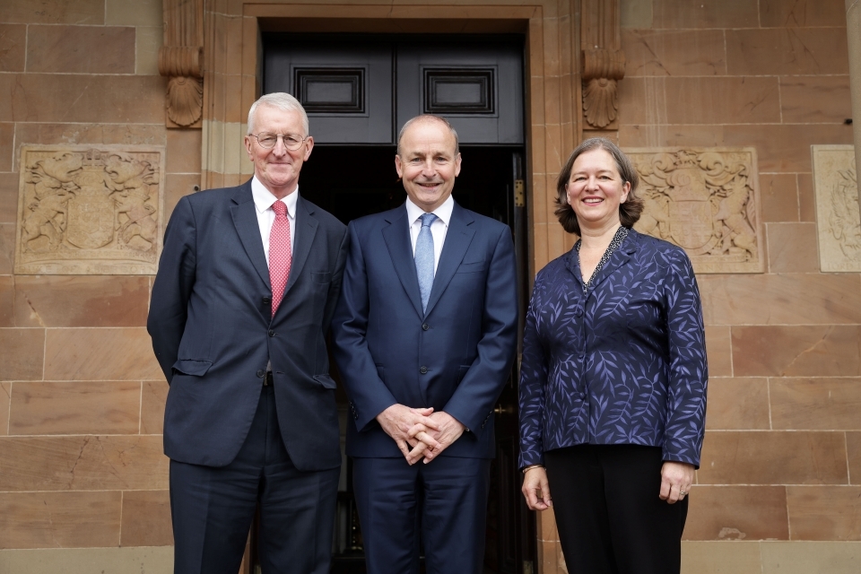 First meeting between the Secretary of State for Northern Ireland and the Tánaiste marks renewed commitment to UK Irish relations