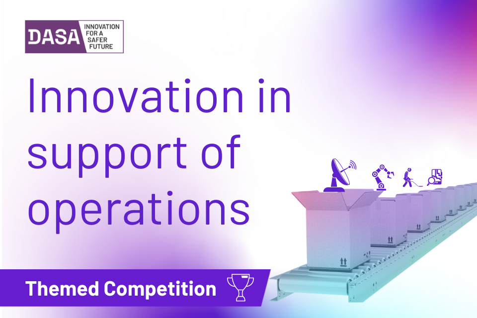 DASA calls for novel innovations in new fast paced competition