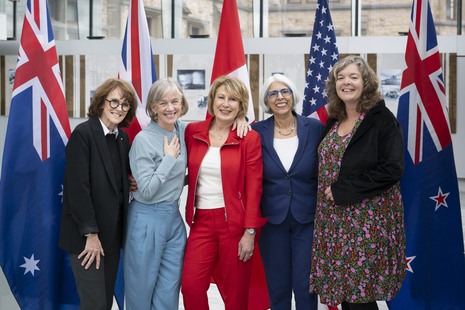 Chief Scientific Advisers of Australia, United Kingdom, Canada, United States and New Zealand. Credit: Mélanie Provencher