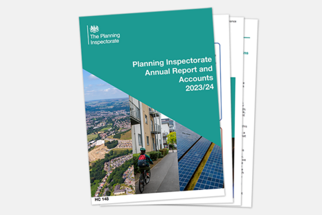 Frontcover of the Annual Report and Accounts 2023/24