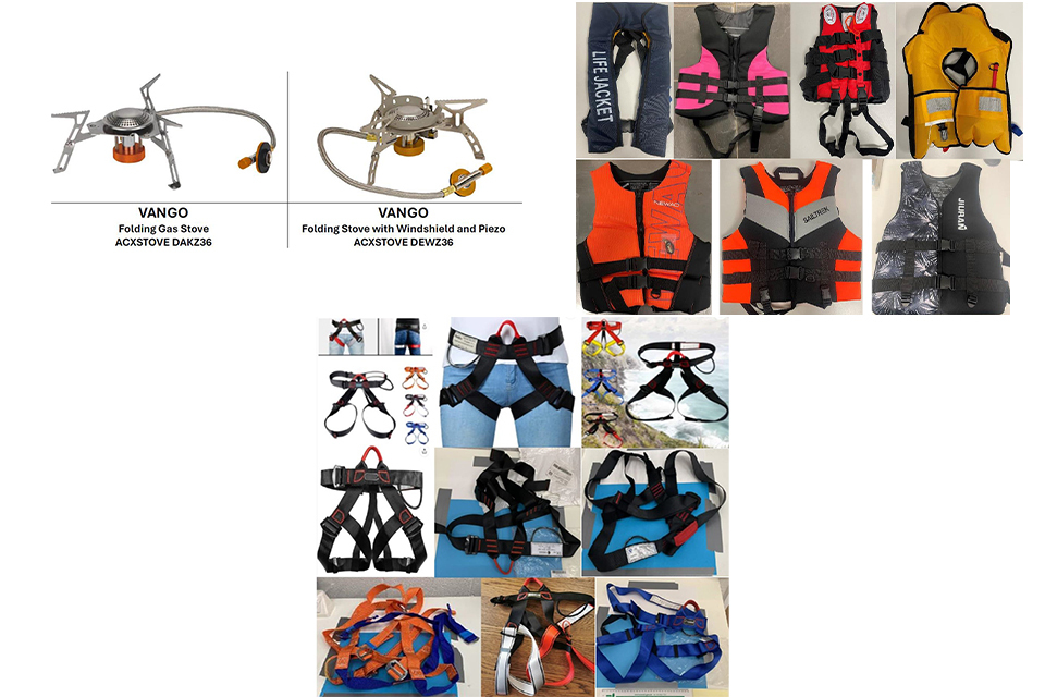 Product safety recalls: summer safety 2024