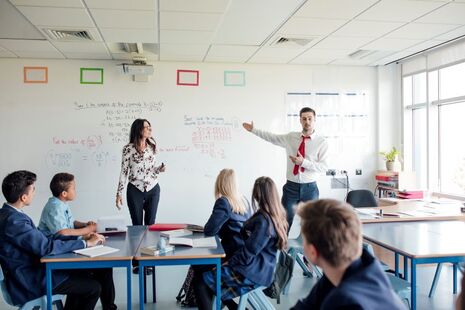 teachers in the classroom