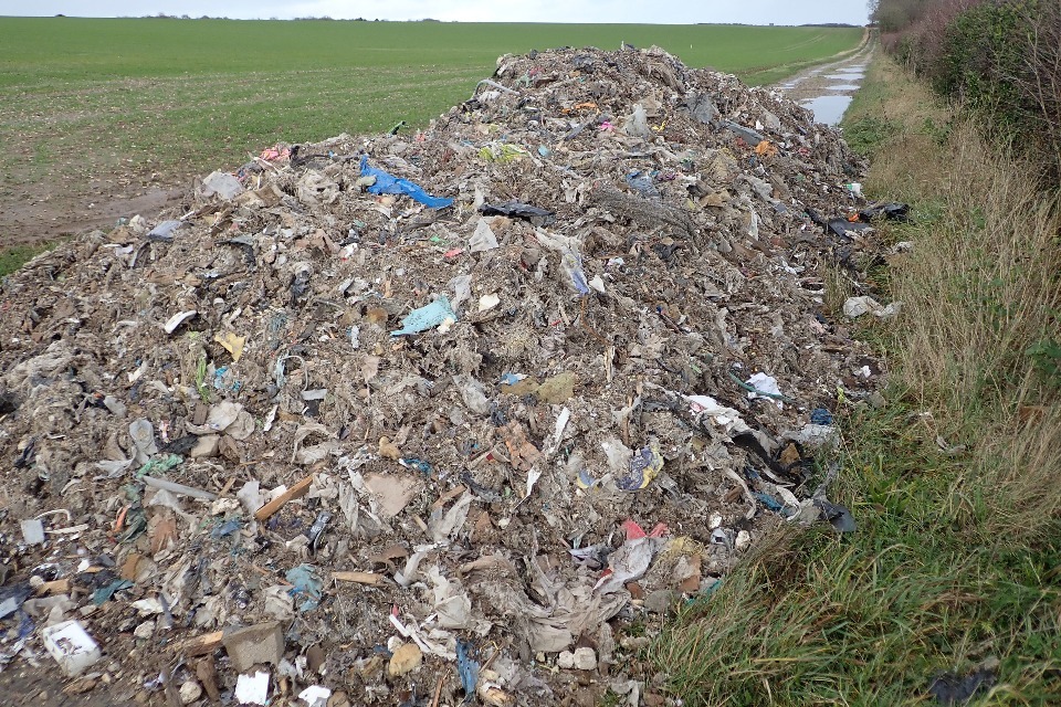 Man arrested in Essex in connection with organised waste crime