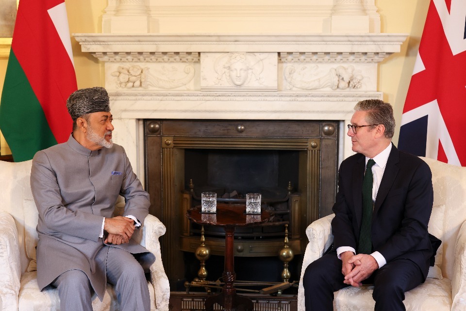 PM meeting with the Sultan of Oman: 6 August 2024