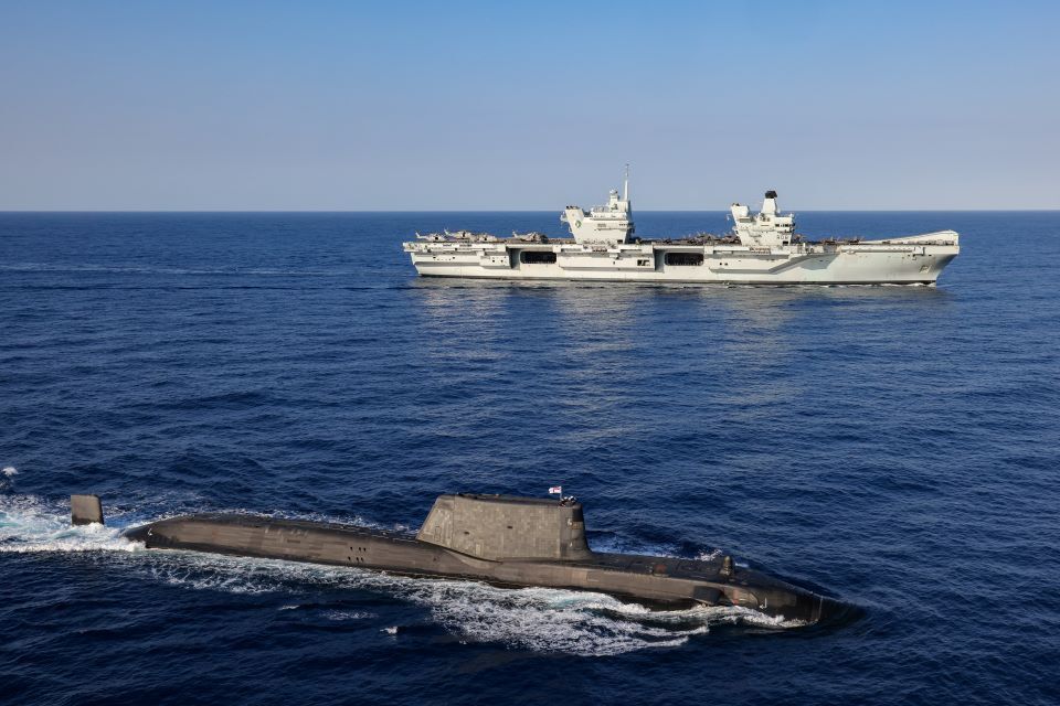 Warship and submarine readiness boost by small British businesses