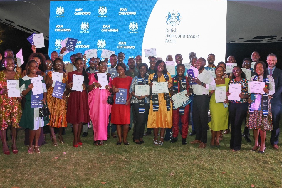 47 Ghanaians set off to the UK on fully funded UK Government Scholarships