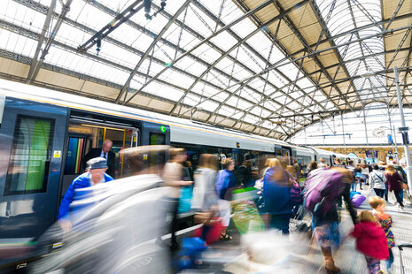 Liverpool Lime Street railway station.