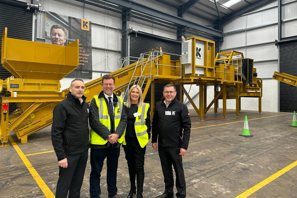 UK Export Finance helps NI recycling firm meet demand from Saudi market