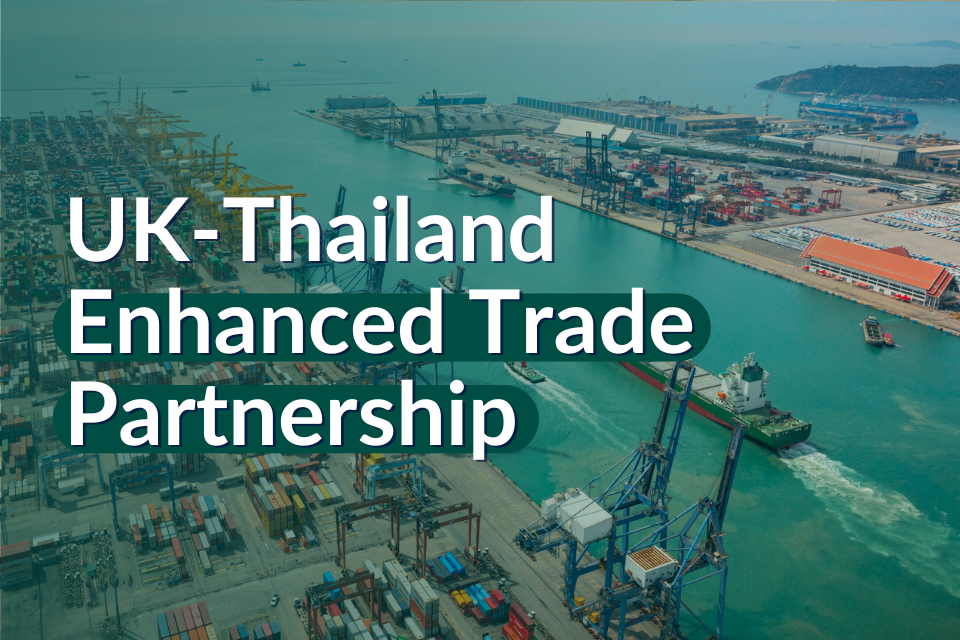 UK signs trade pact with Thailand to boost exports