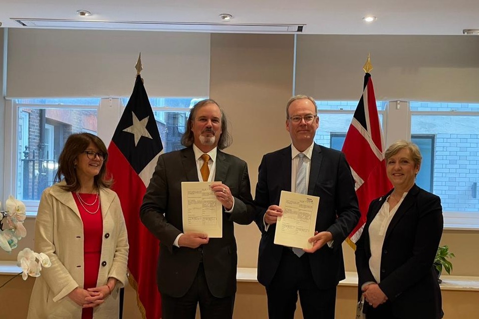 UK Chile agreement paves way for green hydrogen exports