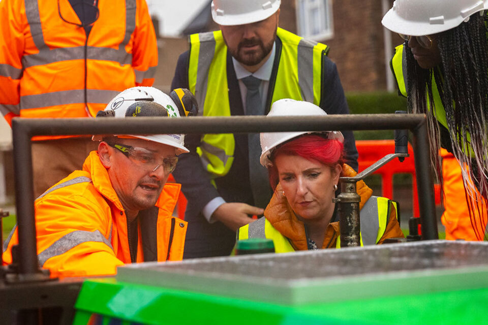 Transport Secretary pledges to fix pothole plague as she sees cutting-edge repair technology in action on Blackpool visit