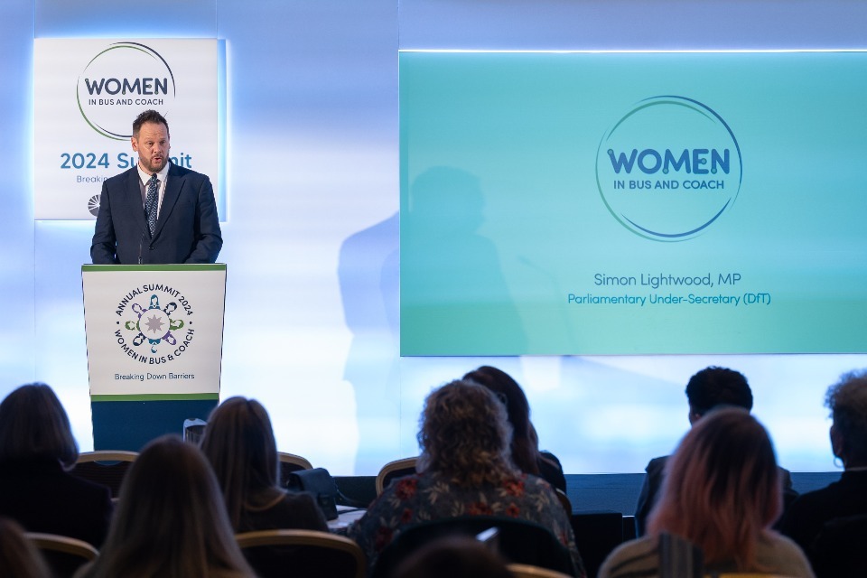 Women in the bus industry celebrated as Transport Minister visits Manchester
