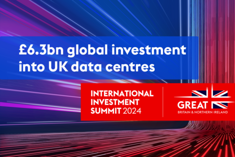 £6.3 billion global investment into UK data centres.