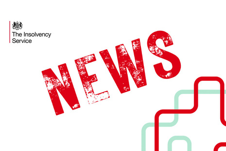 Insolvency service news banner