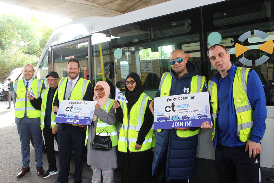 Transport Minister celebrates community transport in West London