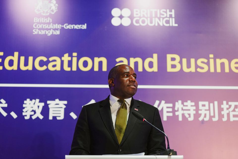 Foreign Secretary visits China