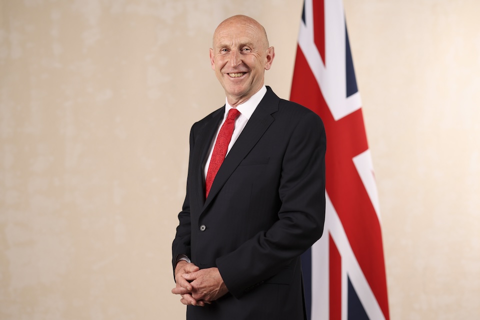 Defence Secretary John Healey