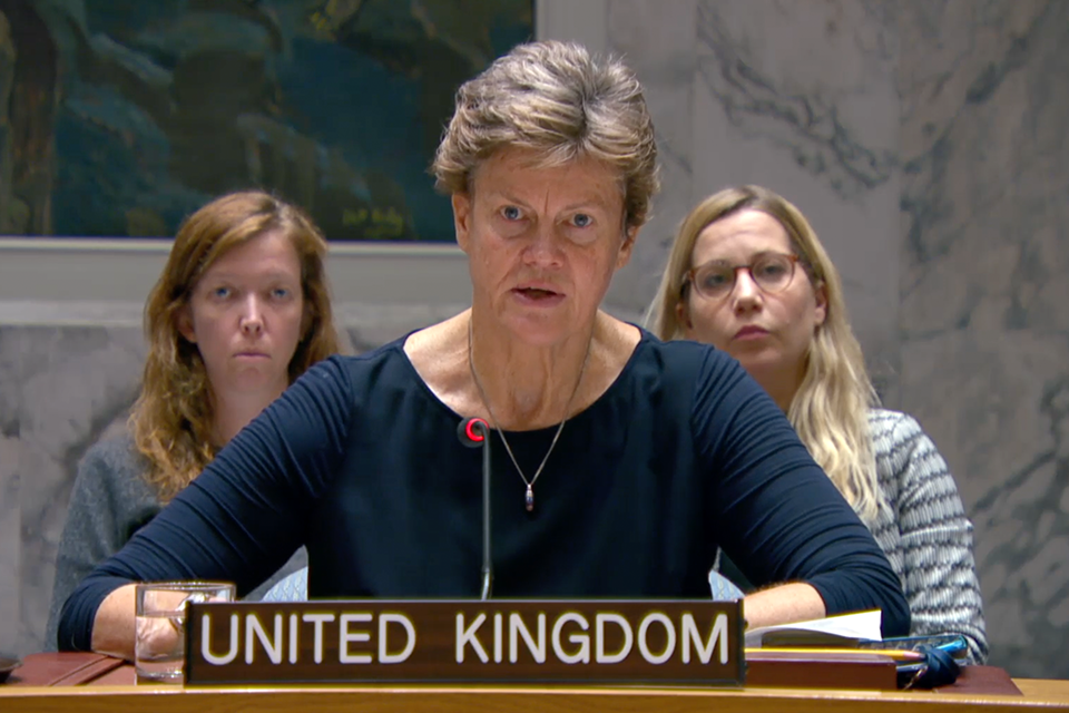 No good can come from pouring more fuel on the flames of this cycle of violence: UK statement at the UN Security Council