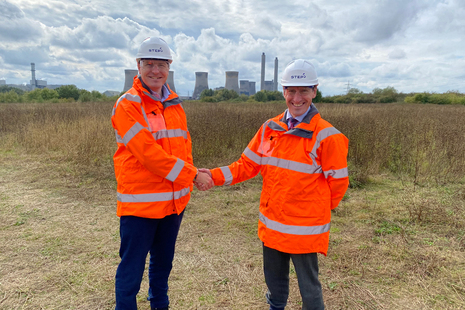 Professor Sir Ian Chapman and Paul Methven - Image credit: UK Industrial Fusion Solutions Ltd.