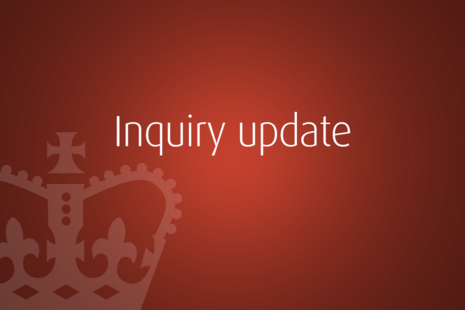 Inquiry update