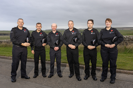 Authorised Firearms Officers (AFOs) from the CNC's 100th IFP.