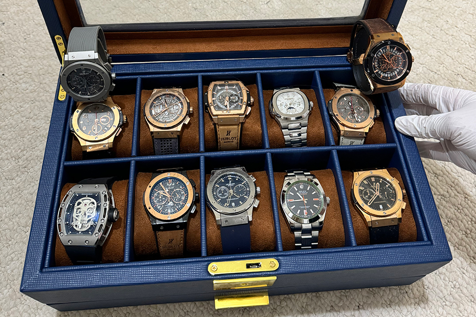 SFO seizes 12 suspected luxury watches linked to investigation