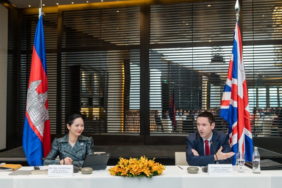 UK and Cambodia hold 2nd Joint Trade and Investment Forum