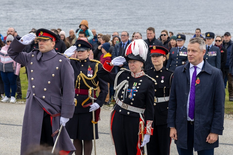 UK commitment to Falkland Islands as strong as ever as Minister travels to pay respects on Remembrance Day