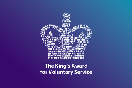 King's Award for Voluntary Service branding