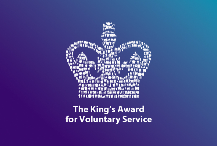 King's Award for Voluntary Service branding