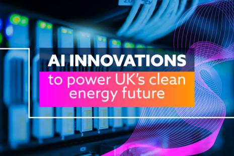 AI innovations to power UK's clean energy future.