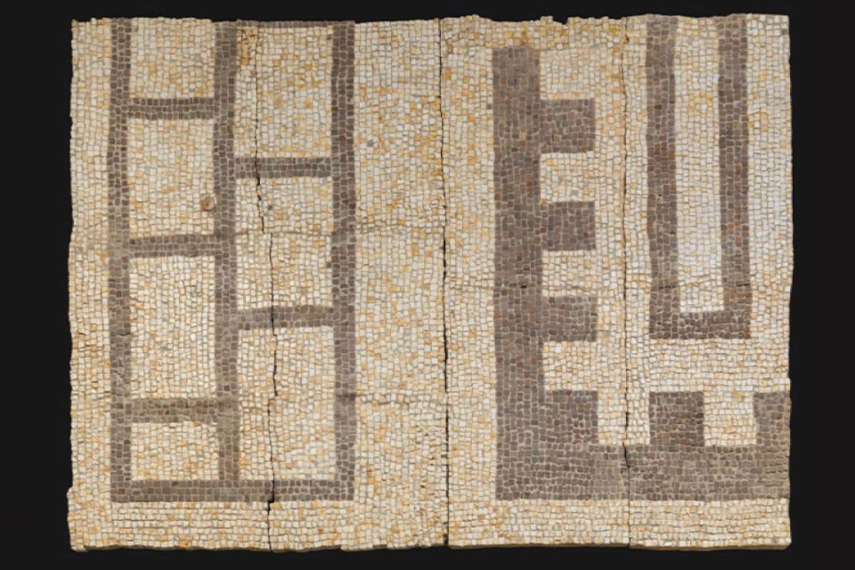 Two Roman mosaics are at risk of leaving the UK