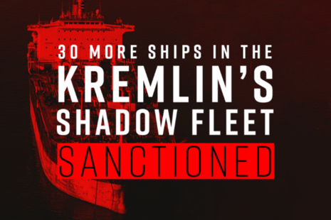 Kremlin shadow fleet sanctions graphic