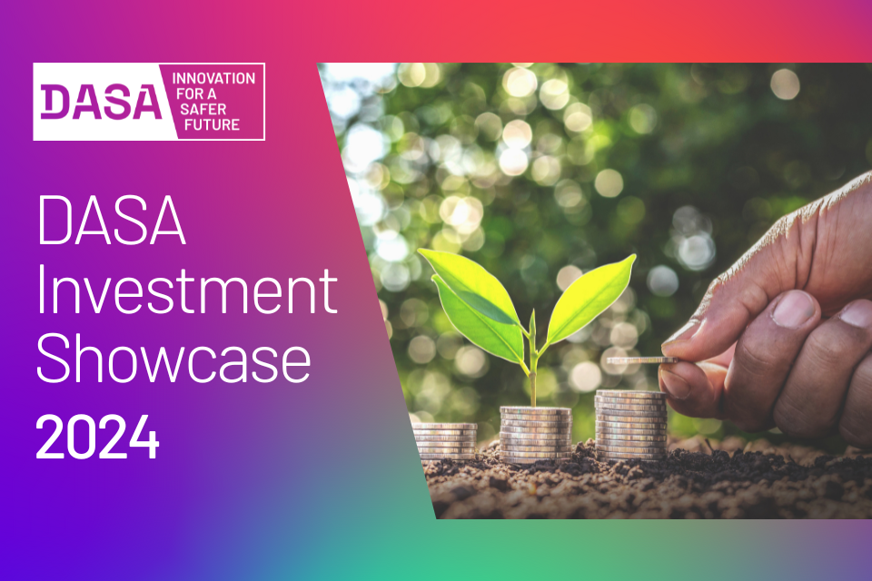 DASA links innovators to defence and security investors
