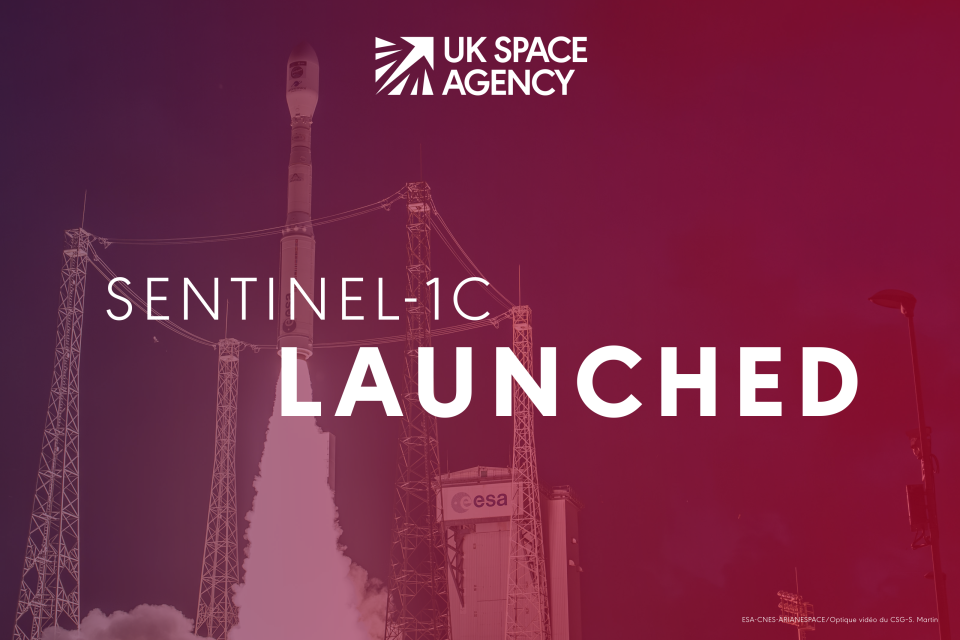 Sentinel 1C: New radar satellite launched into space