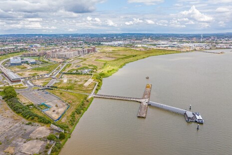 Barking Riverside aerial view