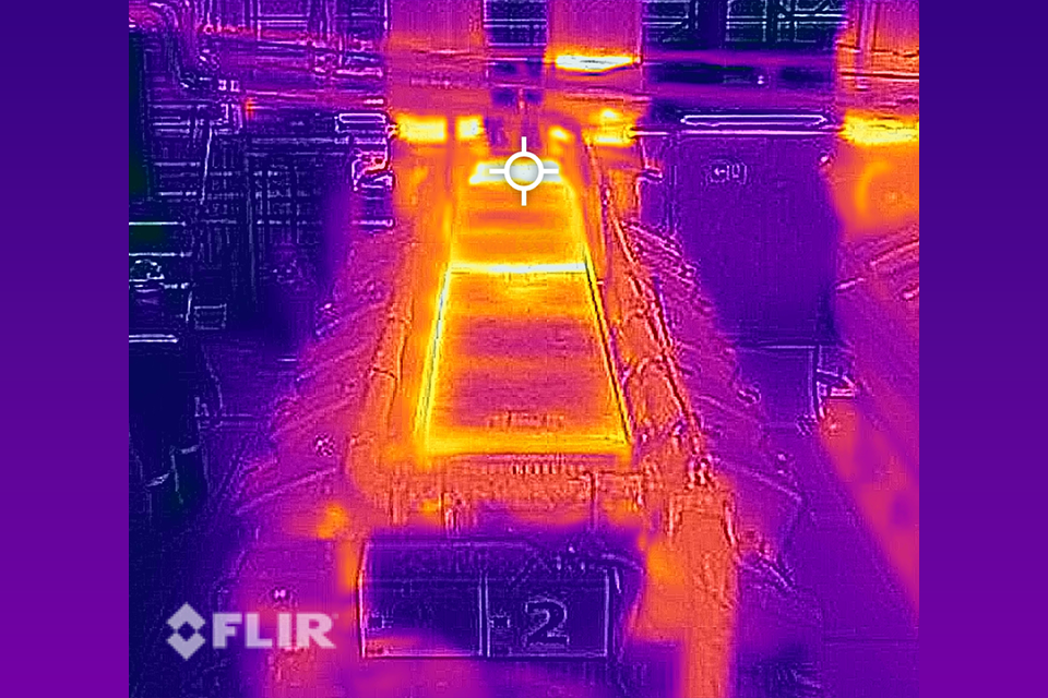 Stena Europe FLIR image