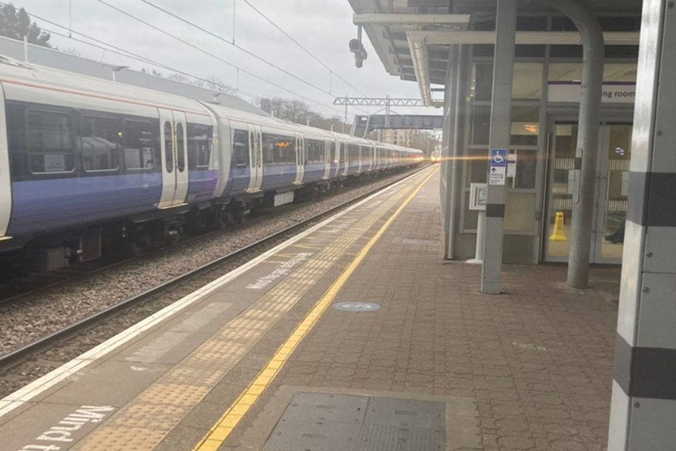 Trap and drag accident at Ealing Broadway