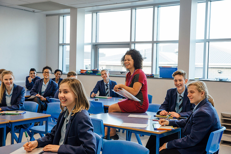 secondary school classroom