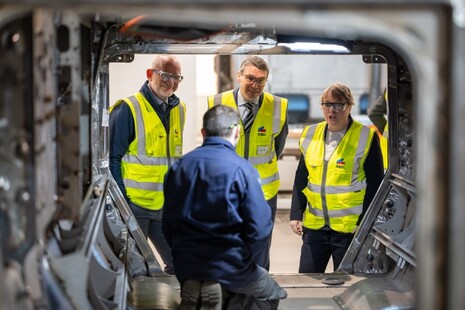 Minister visits site behind next generation of tanks and armoured vehicles