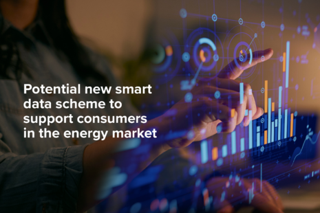 Potential new smart data scheme to drive innovation and support consumers in the energy market.