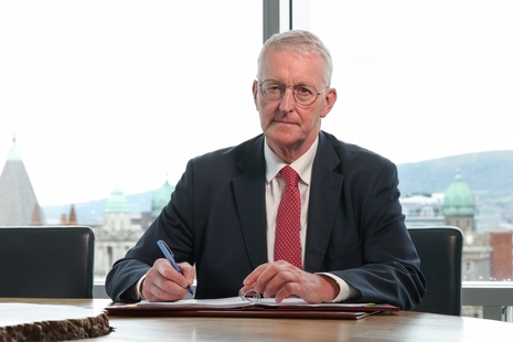 Secretary of State for Northern Ireland Hilary Benn