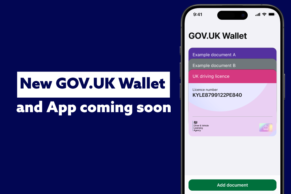 UK gov launching app for digital documents, driver's license this year