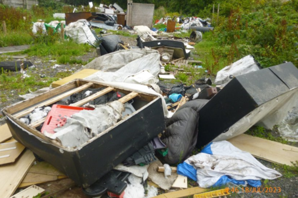 Guilty pleas secured from illegal waste site owners