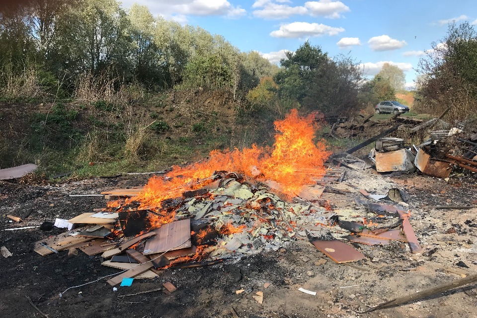 Man prosecuted for running illegal waste site near Milton Keynes