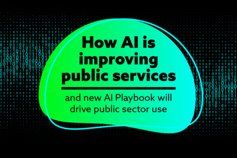 How AI is improving public services and new AI Playbook will drive public sector use.